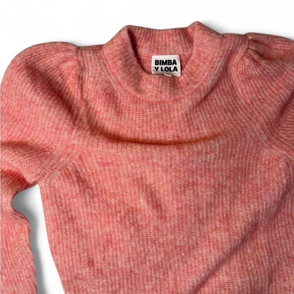 BIMBA Y LOLA Rose Pink Sweater Size Small